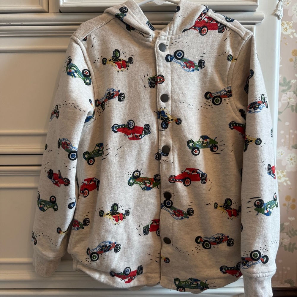 Hanna Andersson Boy’s Car Hoodie